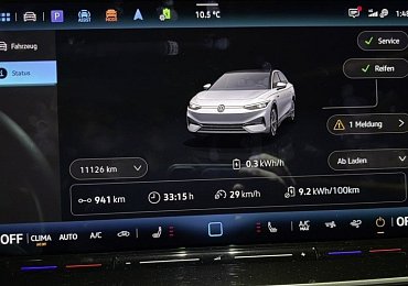 Ani Tesla, ani „Číňan“. Rekord teď drží Volkswagen ID.7 Pro S. Na jedno nabití ujel 941 kilometrů